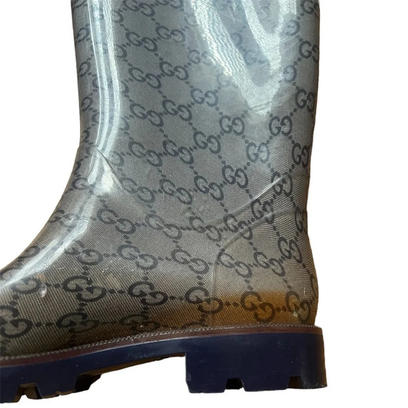 Authentic Gucci Rain Boots. Size 36. - Picture 3 of 4